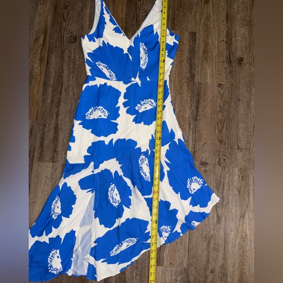 Milly • Dashielle Pop Floral Asymmetrical Dress - Picture 7 of 16